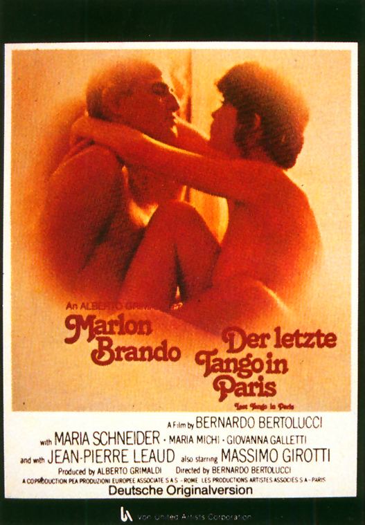 Poster zum Film: letzte Tango in Paris, Der Plakat zum Film: letzte Tango in Paris, Der